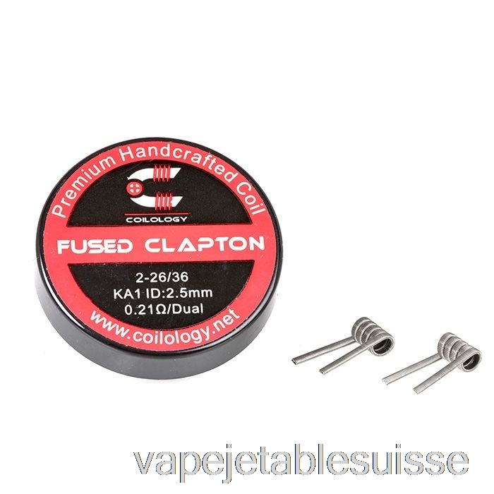 Vape Suisse Coilology Performance Bobines Pré-construites Fused Clapton - 0,21ohm Ka1